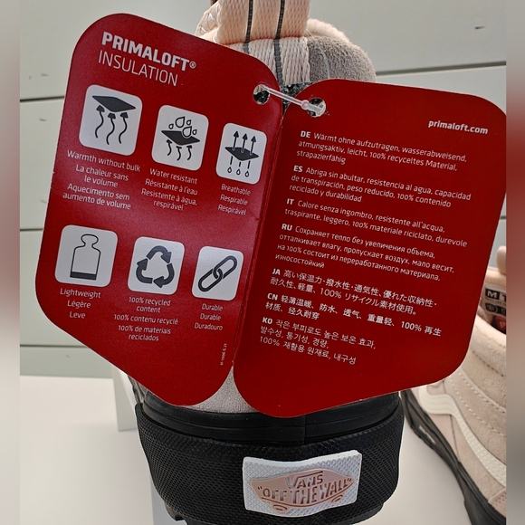 Vans SK8-Hi DR MTE-2 Rose Smoke All-Trac Weatherproof Boots Size Women's 7.5 - Picture 9 of 12